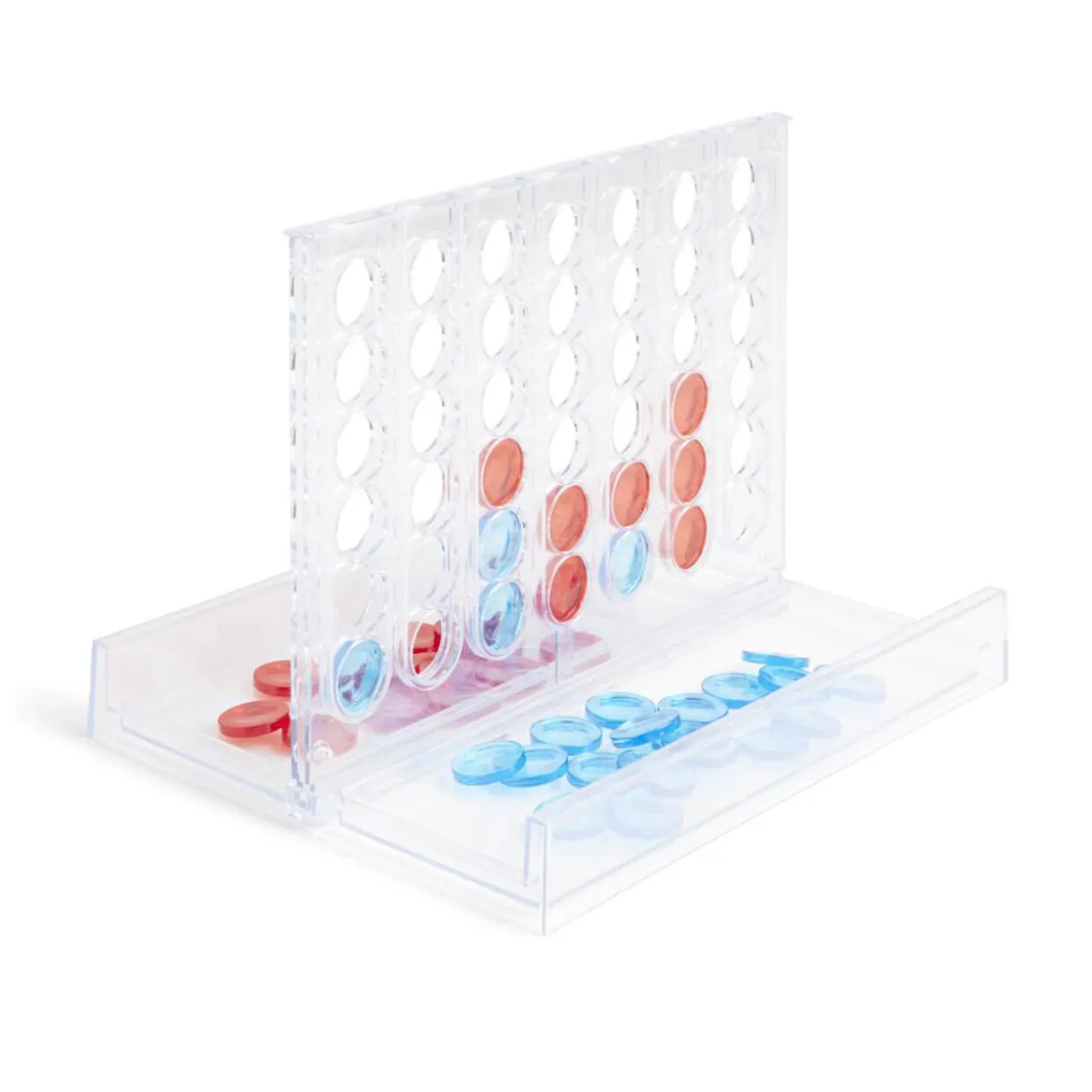 Jeu 4 d'affilés transparent