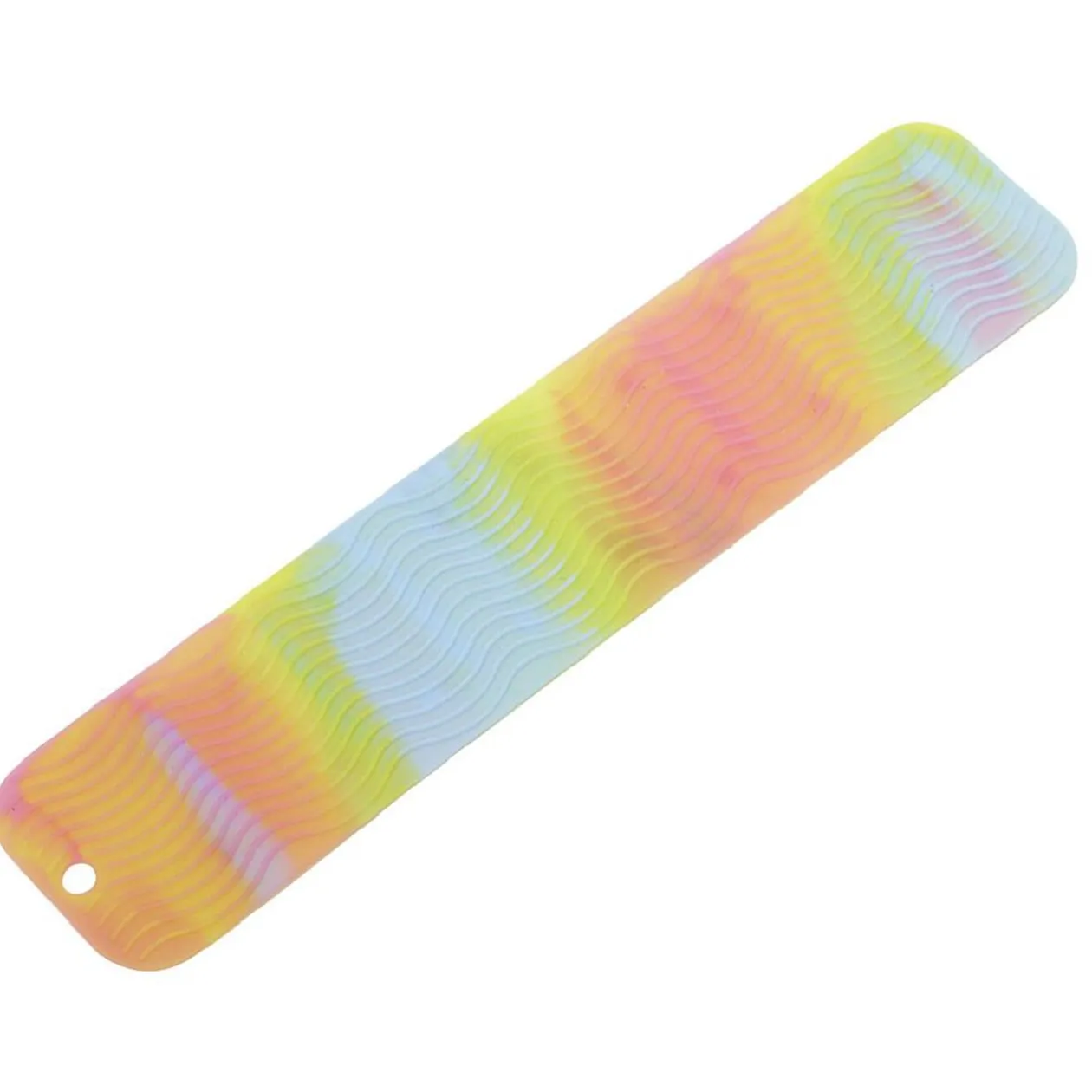 Jeu Anti-Stress bande flexibles avec ventouses multicolore L18,5 cm