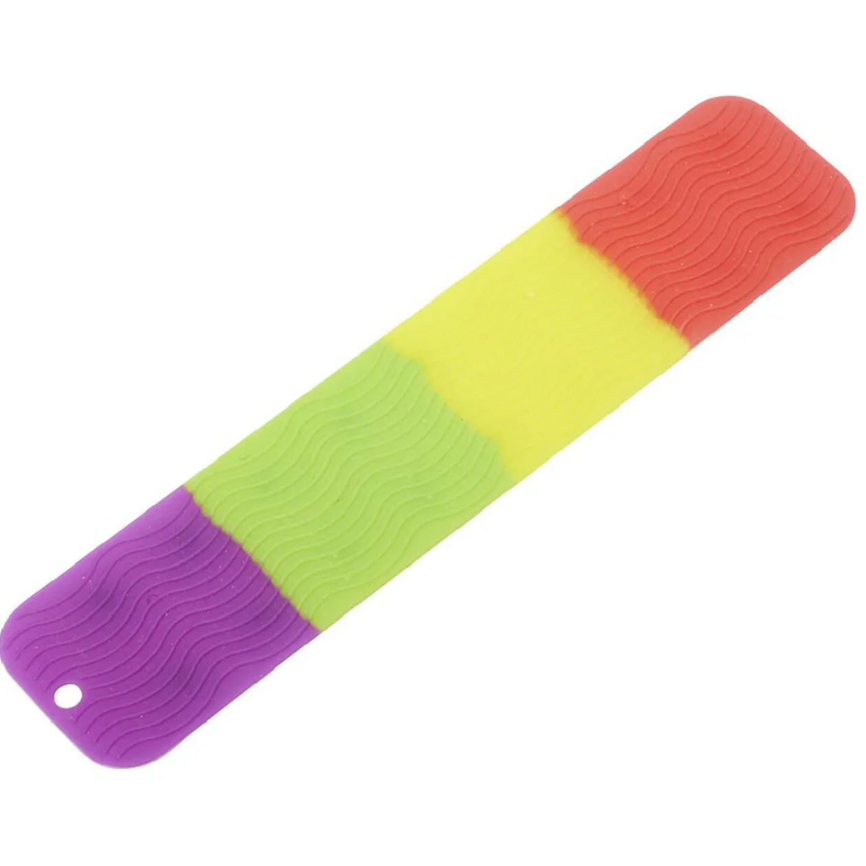 Jeu Anti-Stress bande flexibles avec ventouses multicolore L18,5 cm