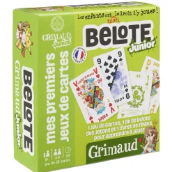 Jeu Belote Junior Grimaud Mes premiers jeux de cartes