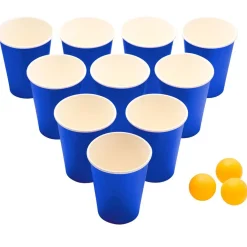 Jeu bière pong 24 verres + 24 balles