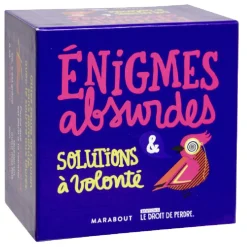 Jeu boîte à énigmes absurdes