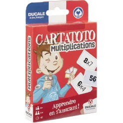 Jeu Cartatoto Multiplications Ducale 110 cartes