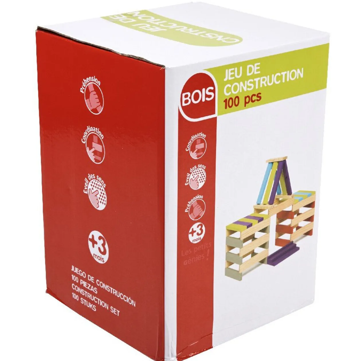 Jeu construction géant 100 pièces