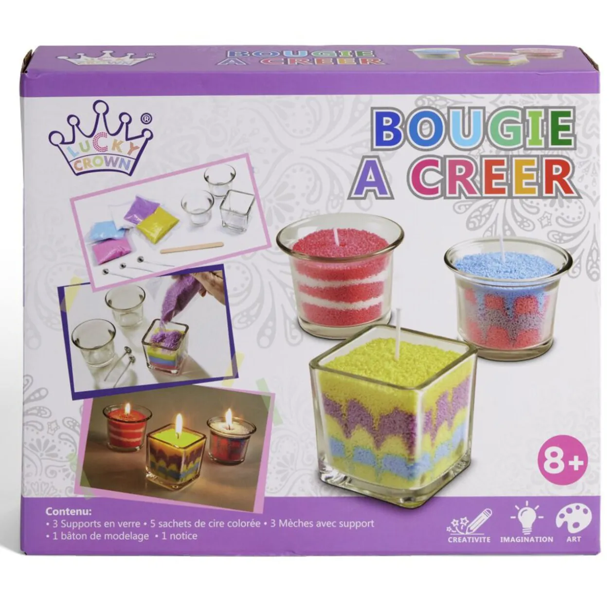 Jeu créa'bougie