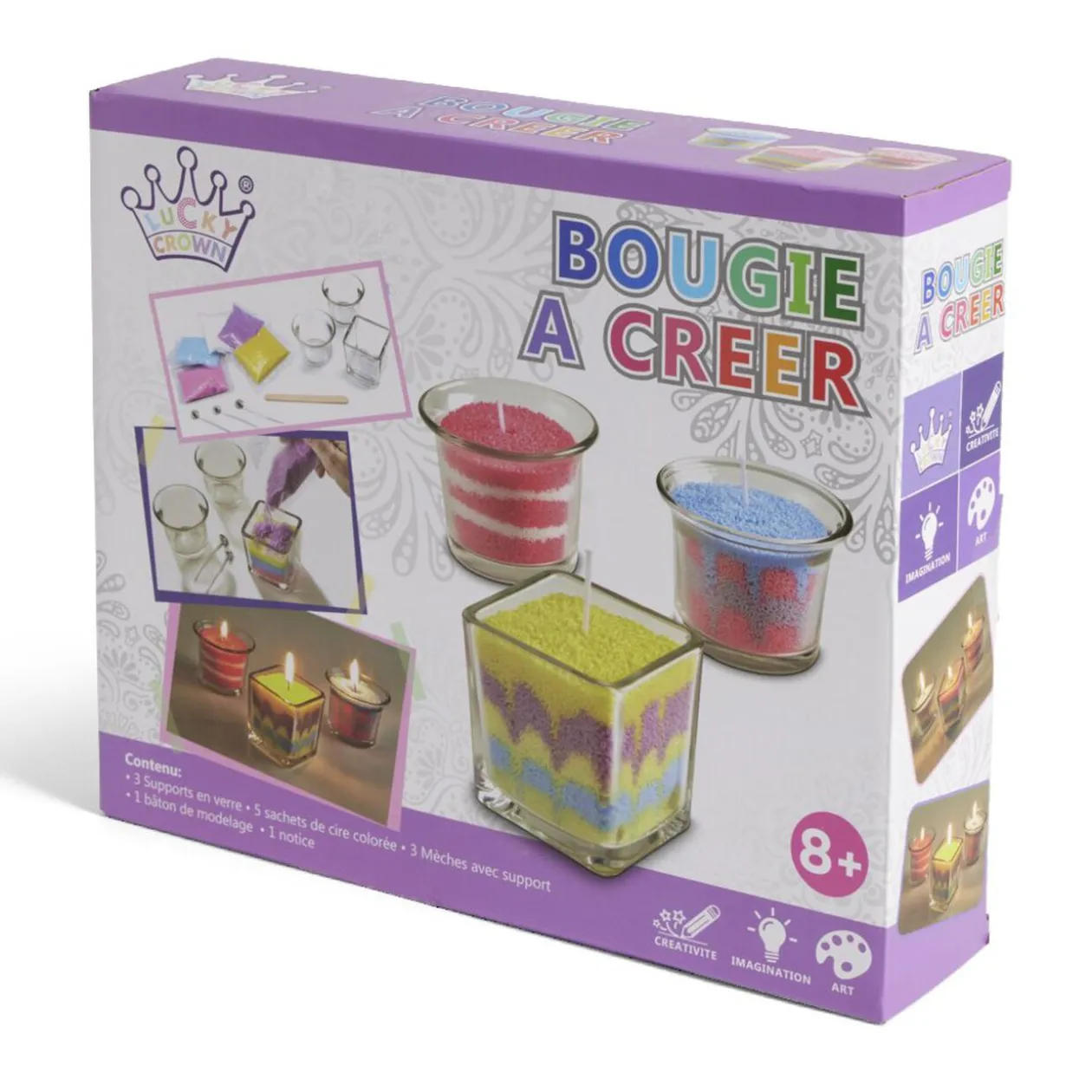 Jeu créa'bougie