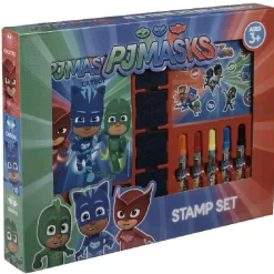 Jeu créatif coloriage et tampons Pyjamasque