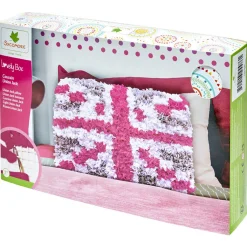 Jeu créatif coussin Union Jack drapeau Royaume Uni