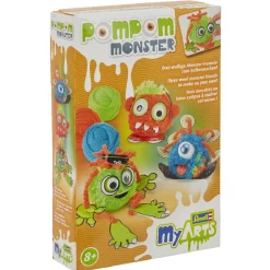 Jeu créatif pompon monster 47 pièces