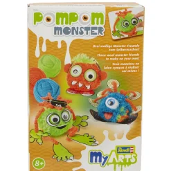 Jeu créatif pompon monster 47 pièces