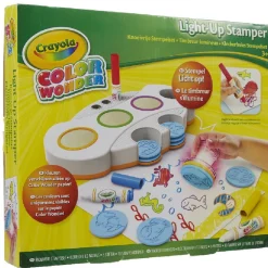 Jeu création tampons avec timbreur lumineux