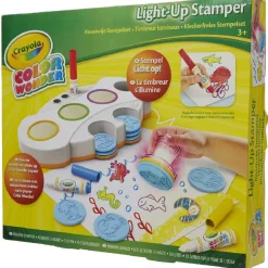 Jeu création tampons avec timbreur lumineux