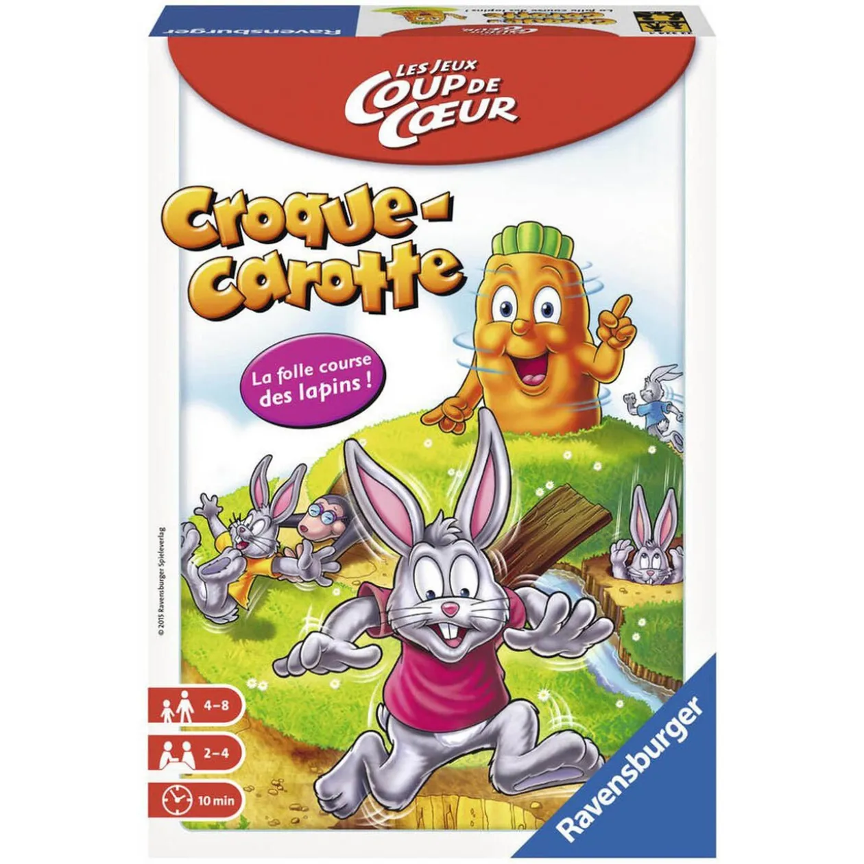 Jeu Croque carotte les coups de coeur Ravensburger