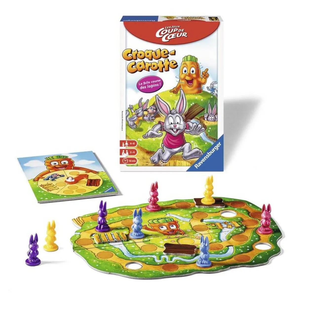 Jeu Croque carotte les coups de coeur Ravensburger