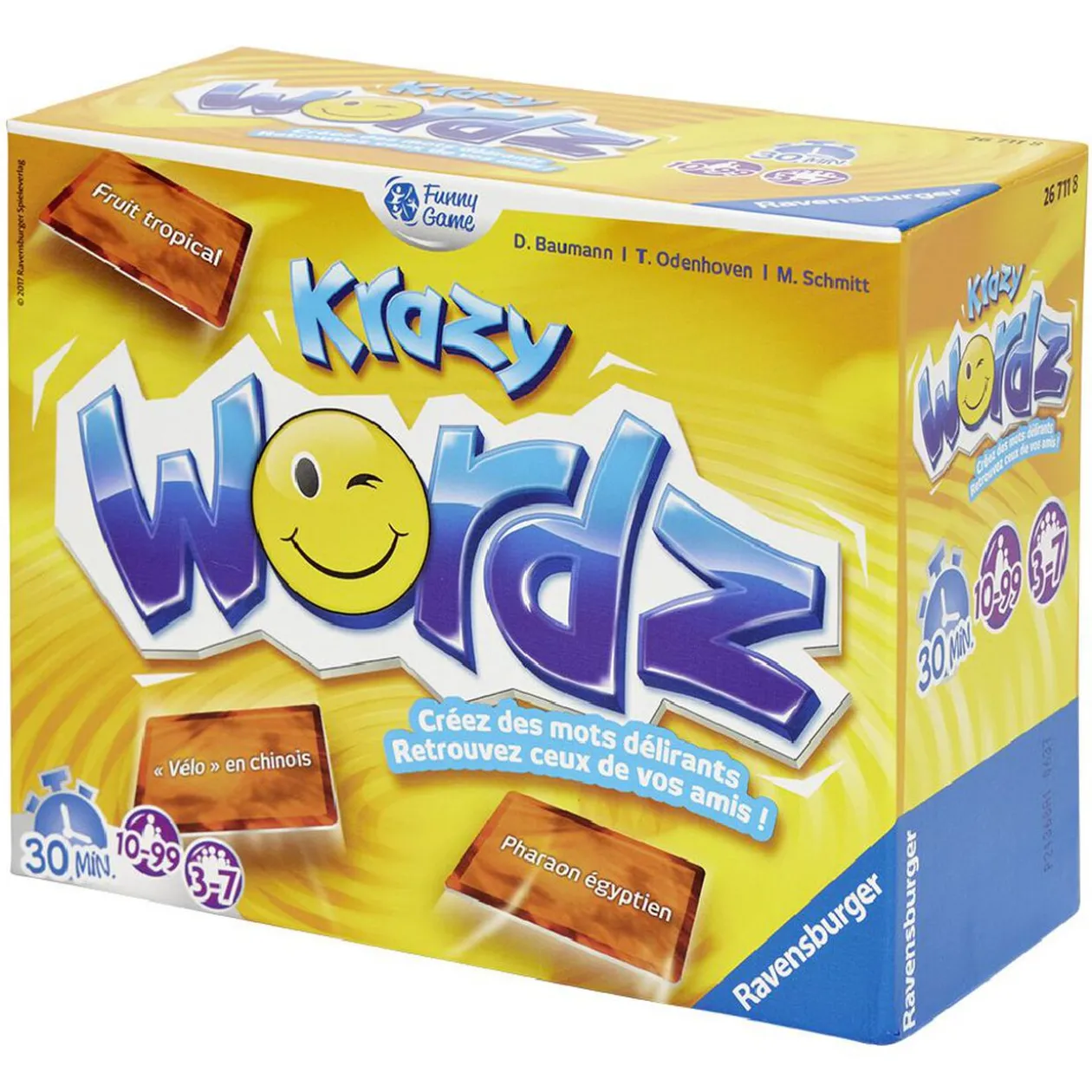 Jeu d'ambiance Krazy Wordz Family inventer et deviner les mots