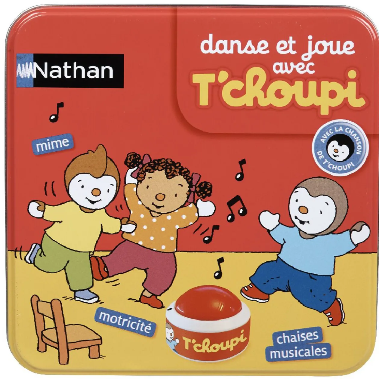 Jeu Danse et joue avec T'choupi