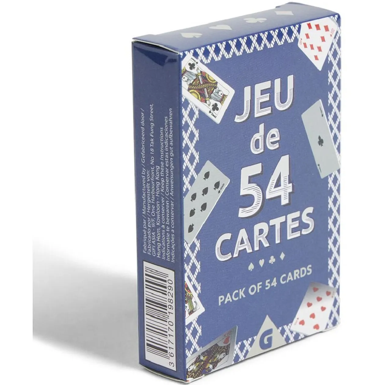 Jeu de 54 cartes