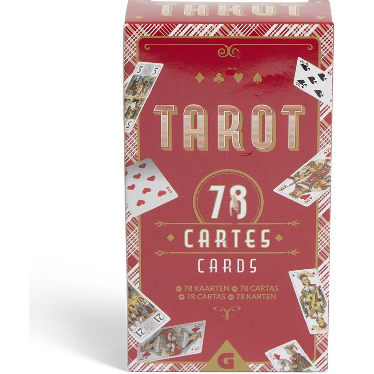 Jeu de 78 cartes pour tarot