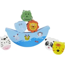 Jeu de balancier arche en bois