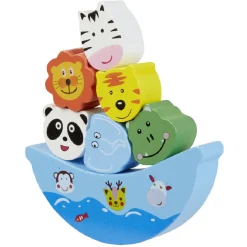 Jeu de balancier arche en bois