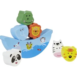 Jeu de balancier arche en bois