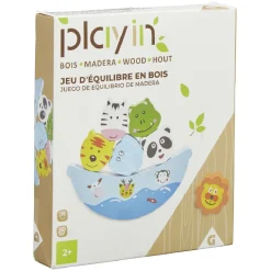 Jeu de balancier arche en bois