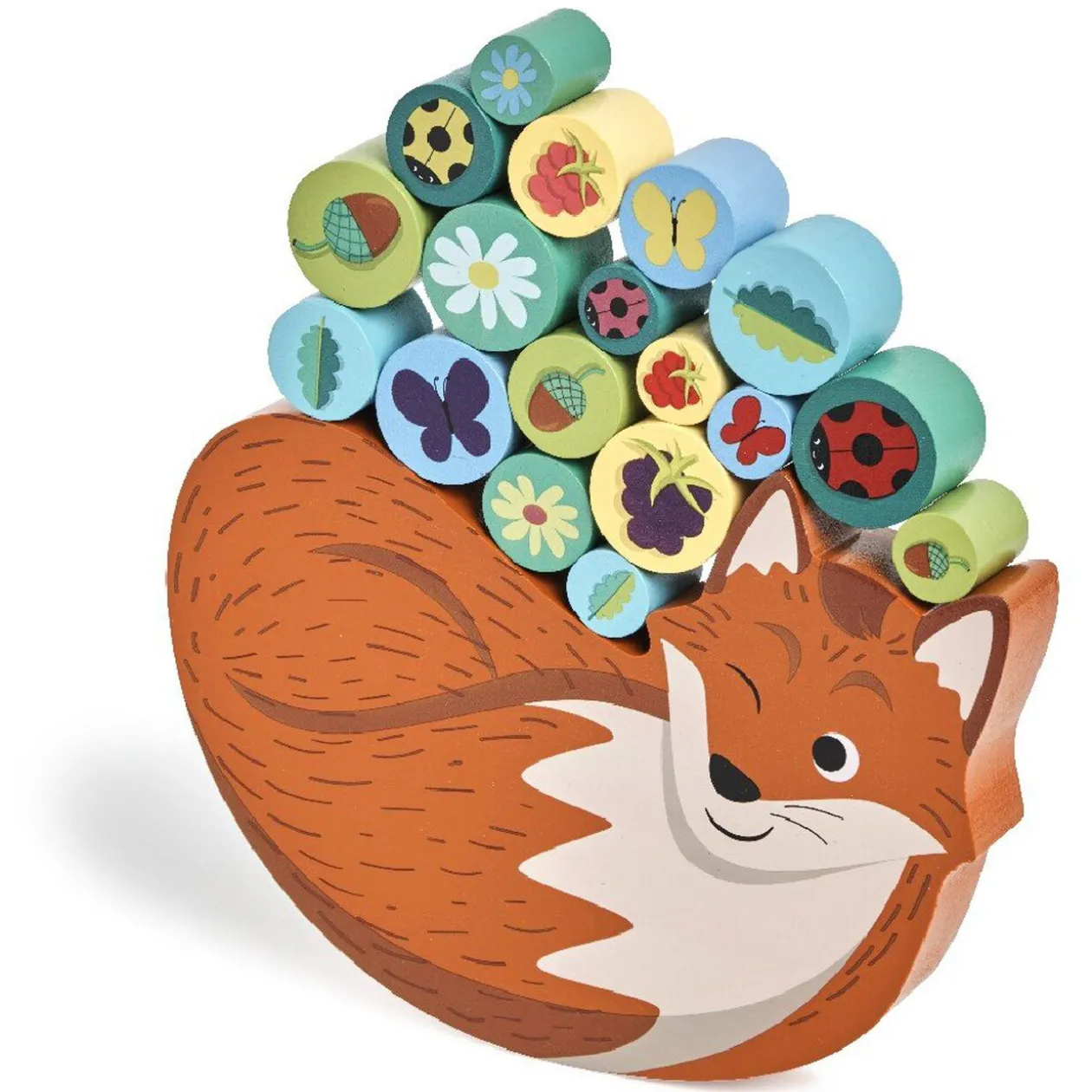 Jeu de balancier renard en bois