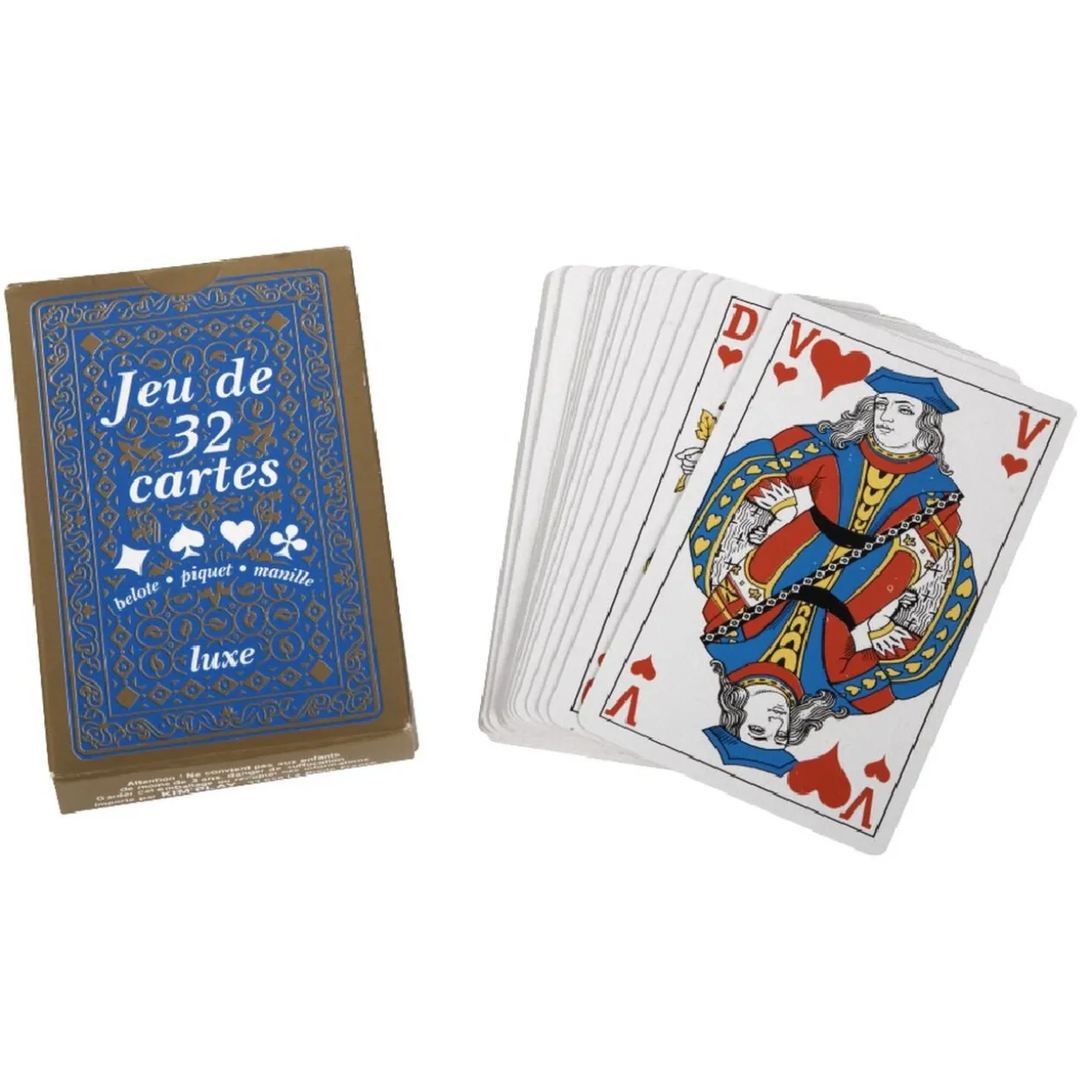 Jeu de belote 32 cartes