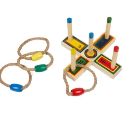 Jeu de bureau lancer d'anneaux