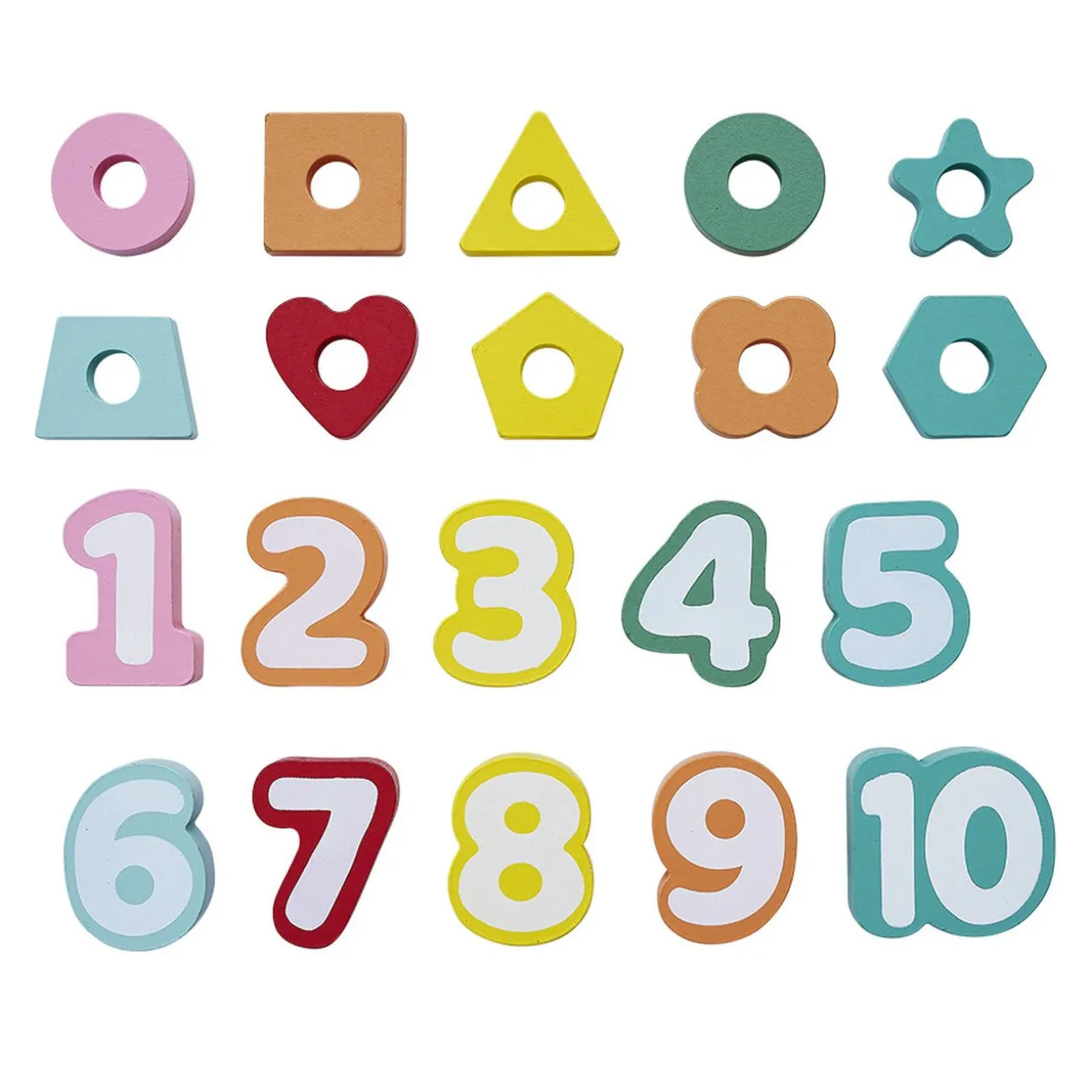 Jeu de calcul type Montessori en bois certifié FSC®