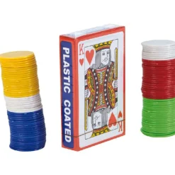 Jeu de cartes et jetons