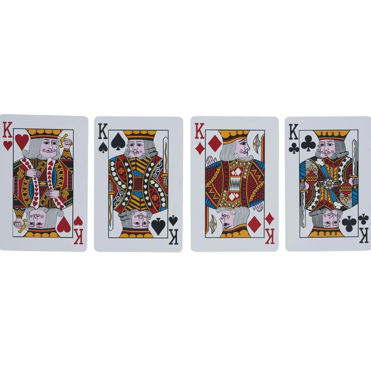 Jeu de cartes format XL