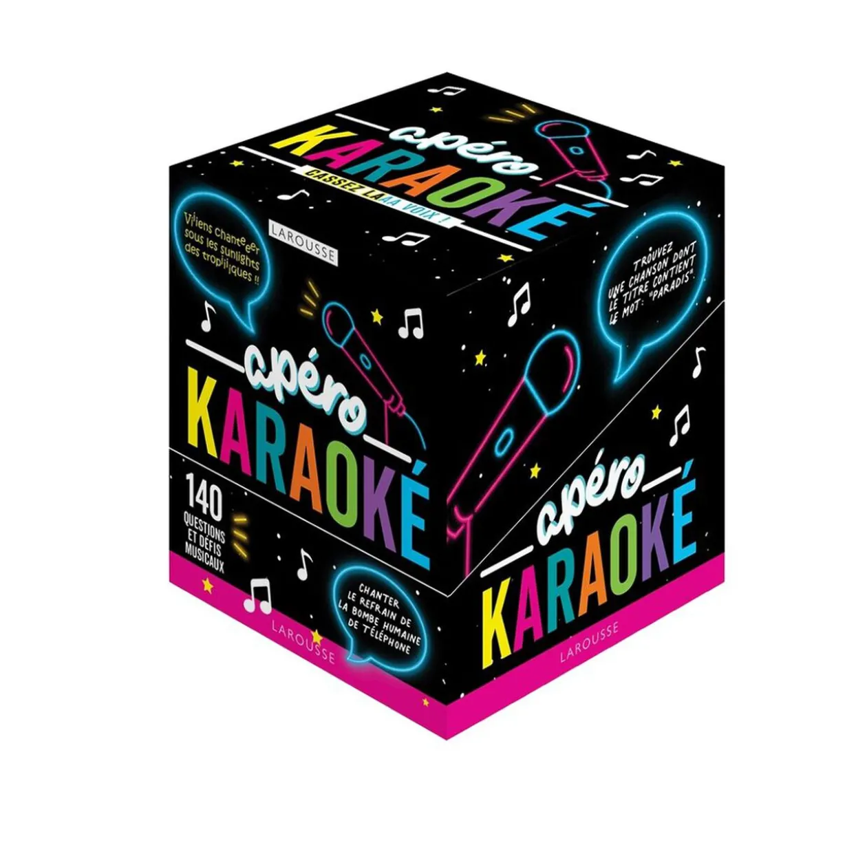 Jeu de cartes karaoké L7,7cm