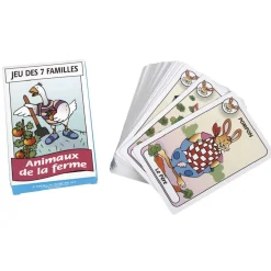 Jeu de cartes Les 7 familles