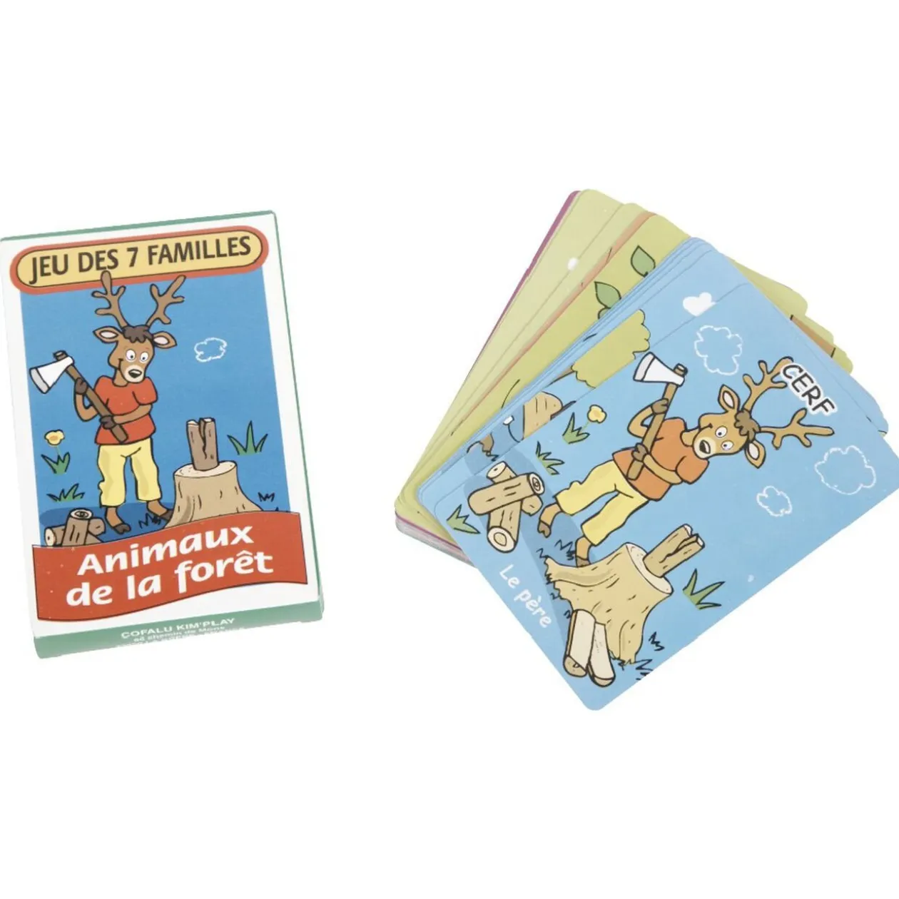 Jeu de cartes Les 7 familles