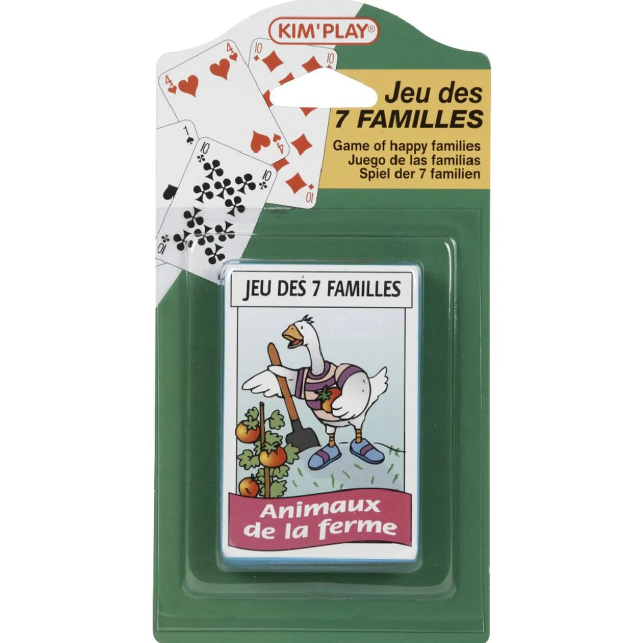 Jeu de cartes Les 7 familles