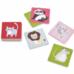 Jeu de cartes mémo géant animaux