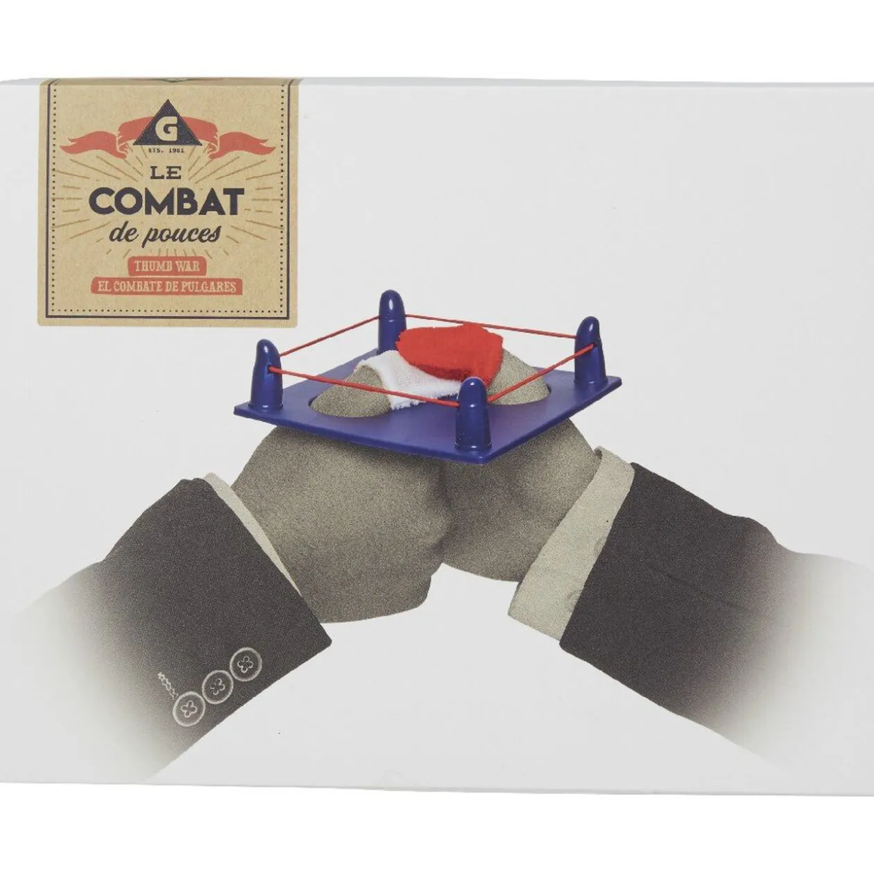 Jeu de combat de pouce