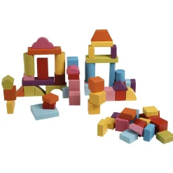 Jeu de construction en bois 100 pièces