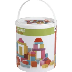 Jeu de construction en bois 100 pièces