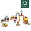 Jeu de construction en bois