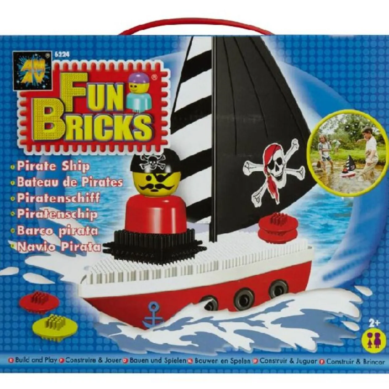 Jeu de construction pirate