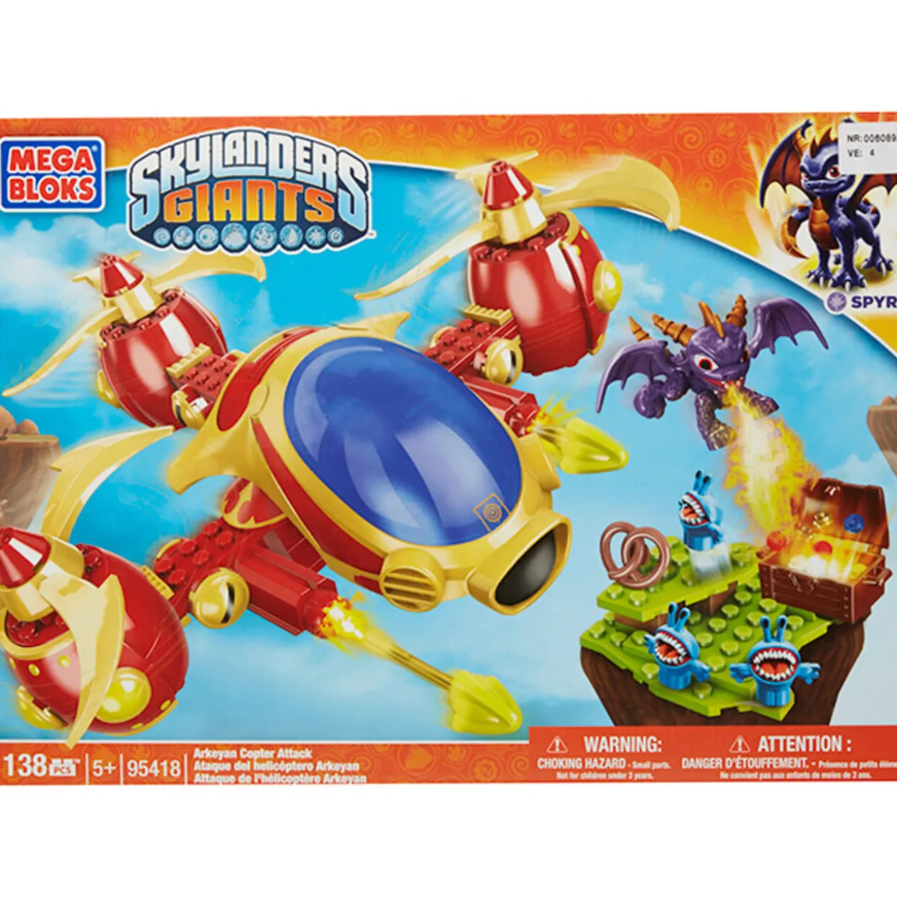 Jeu de construction Skylanders X138