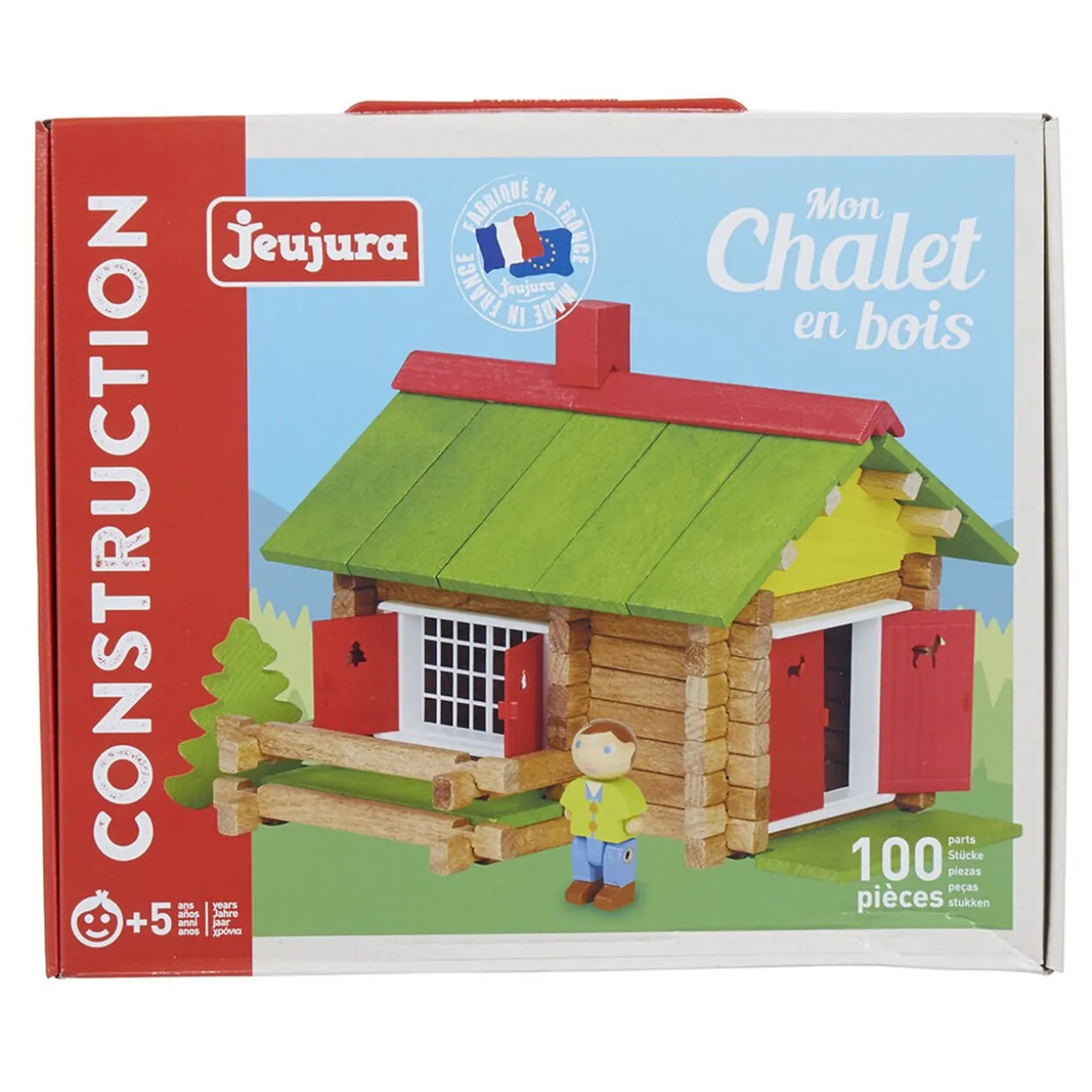 Jeu de contruction mon chalet en bois