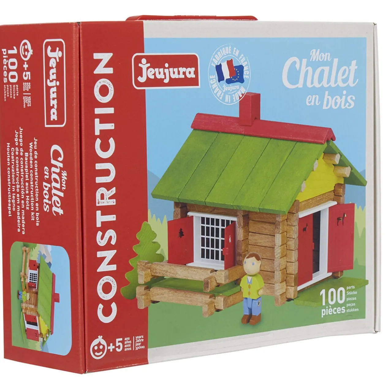 Jeu de contruction mon chalet en bois