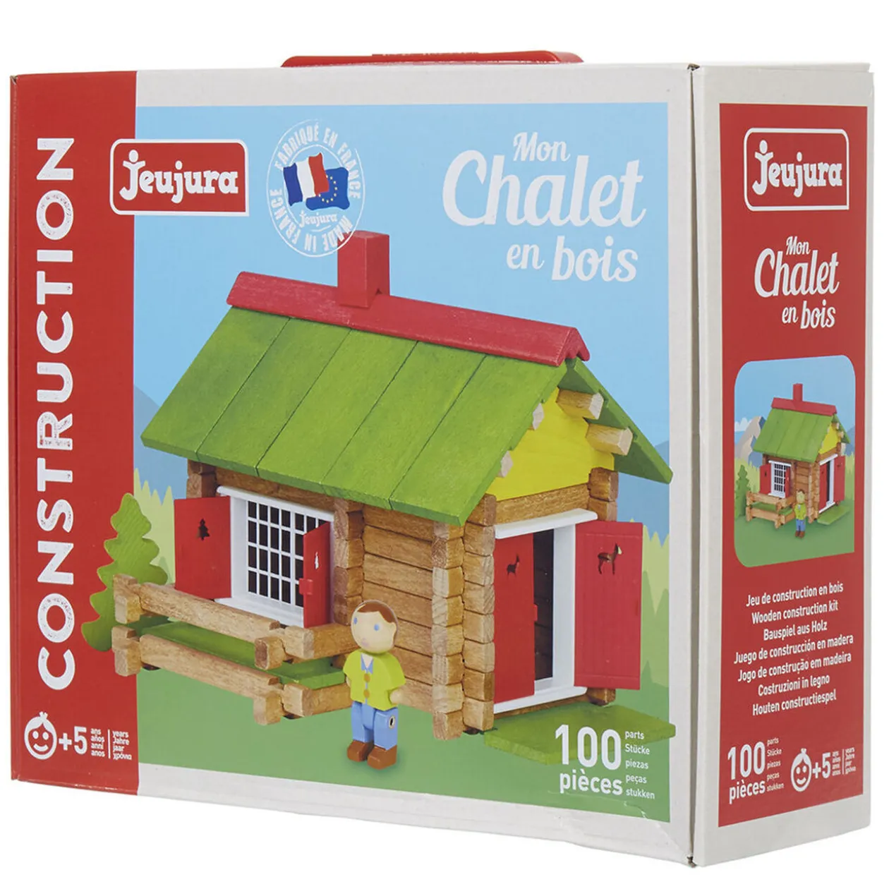 Jeu de contruction mon chalet en bois