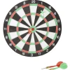 Jeu de fléchettes x4 cible rigide