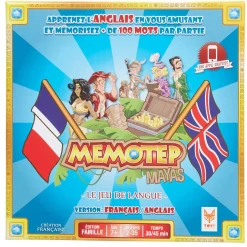 Jeu de langue français anglais Memotep