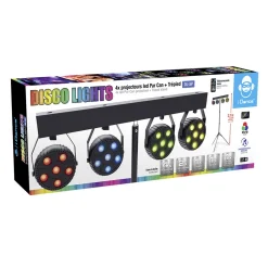 Jeu de lumière x4 avec trépied