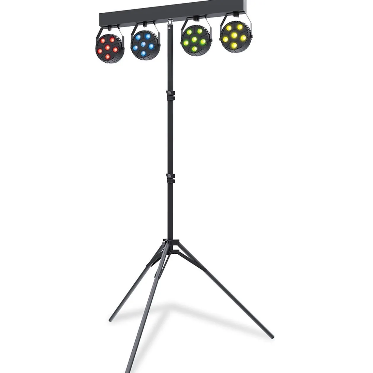 Jeu de lumière x4 avec trépied